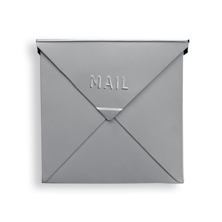 NACH Chicago Industrial Style Wall Mounted Mailbox & Reviews Wayfair